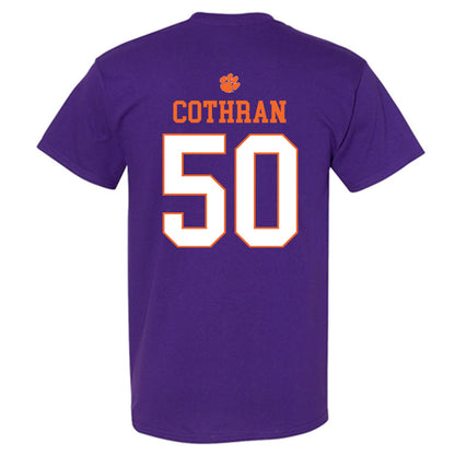 Clemson - NCAA Football : Fletcher Cothran - Classic Shersey T-Shirt-1