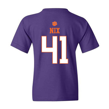 Clemson - NCAA Football : Caleb Nix - Classic Shersey T-Shirt