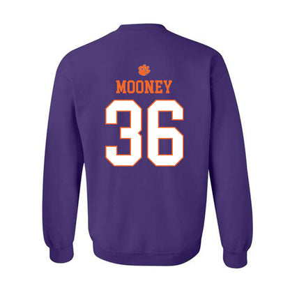 Clemson - NCAA Women's Lacrosse : Mikaela Mooney - Classic Shersey Crewneck Sweatshirt-1
