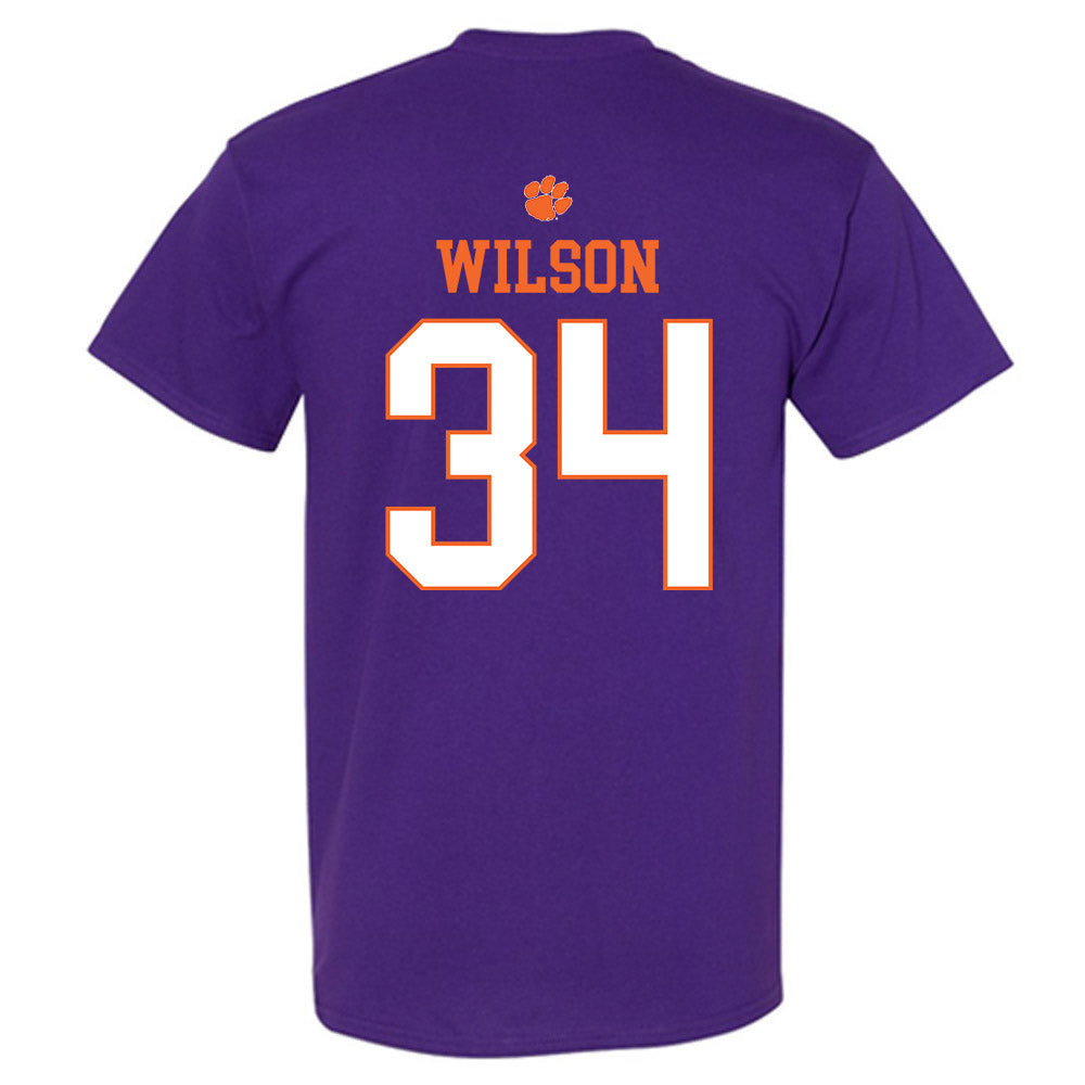 Clemson - NCAA Football : Max Wilson - Classic Shersey T-Shirt-1