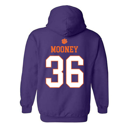Clemson - NCAA Women's Lacrosse : Mikaela Mooney - Classic Shersey Hooded Sweatshirt-1