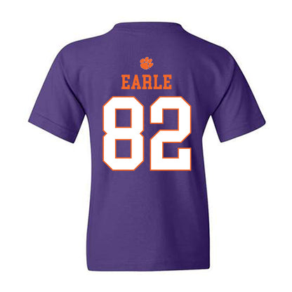 Clemson - NCAA Football : Sam Earle - Classic Shersey Youth T-Shirt-1