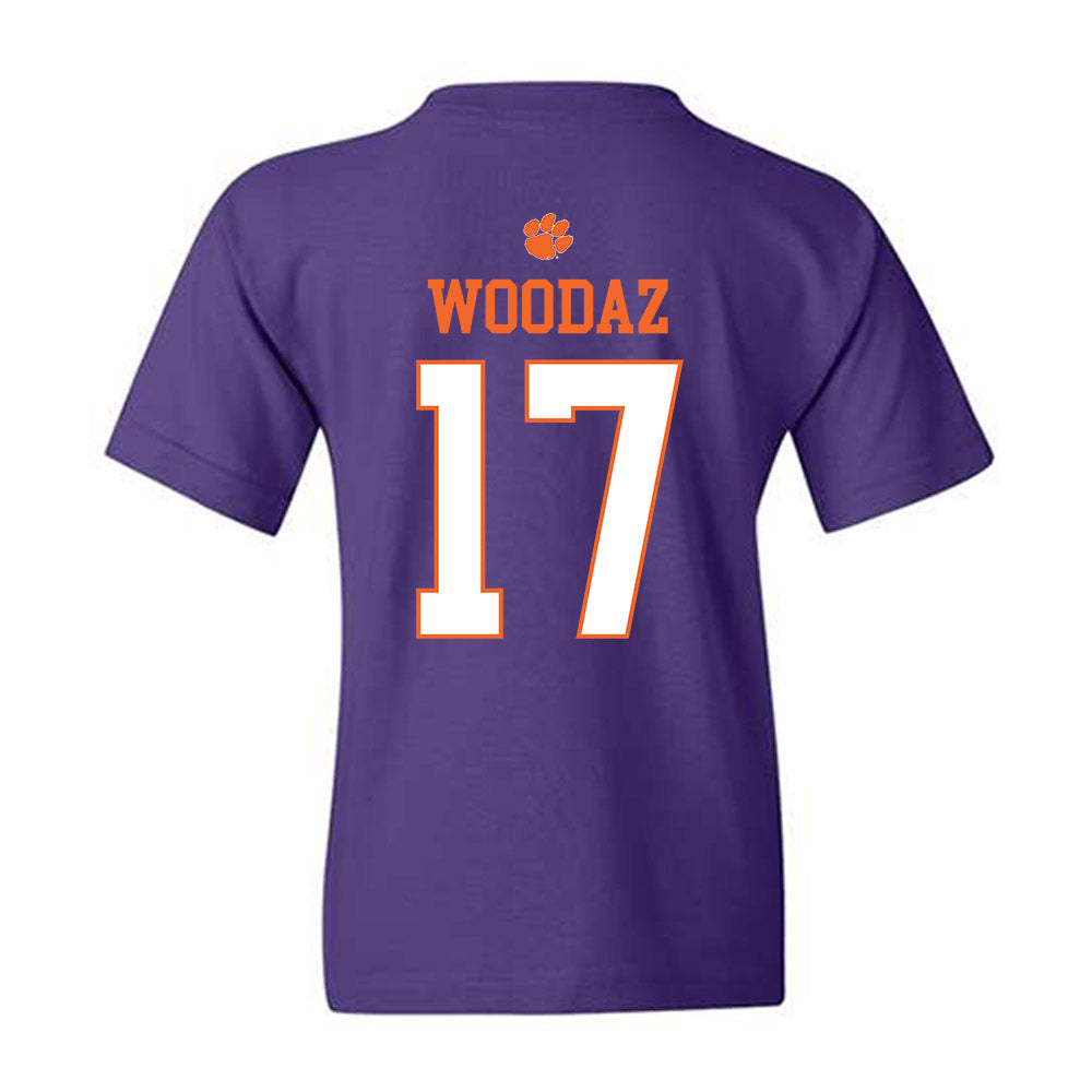 Clemson - NCAA Football : Wade Woodaz - Classic Shersey Youth T-Shirt-1