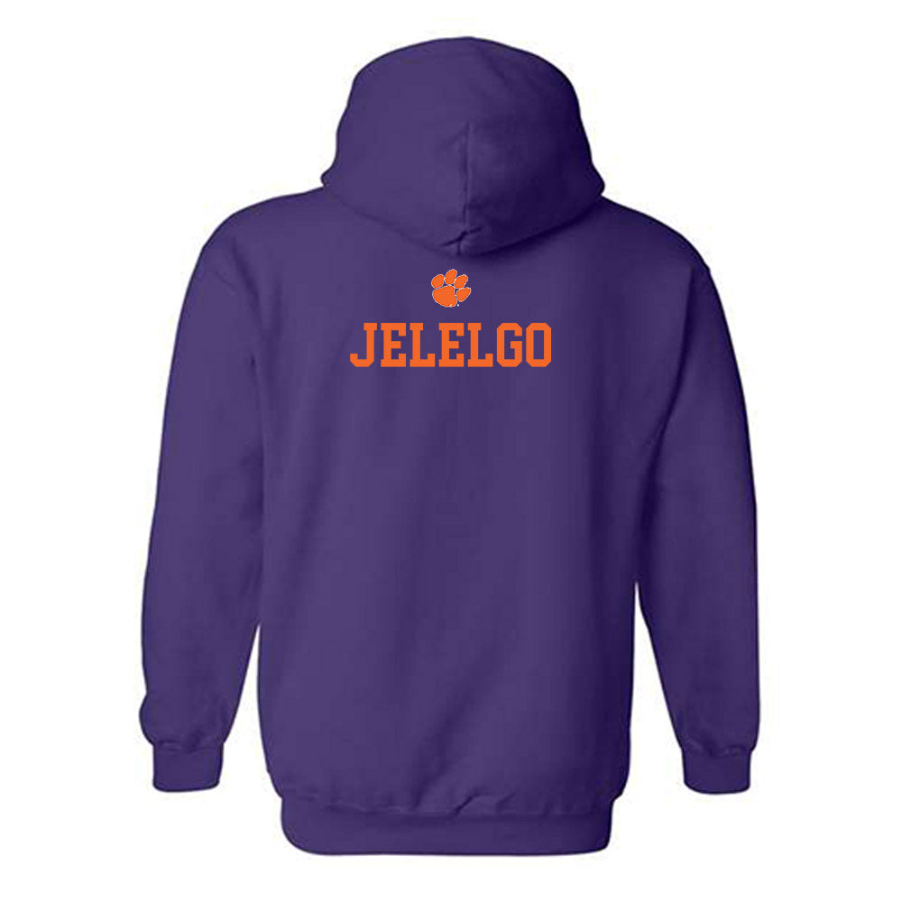 Clemson - NCAA Women's Track & Field : Silvia Jelelgo - Classic Shersey Hooded Sweatshirt-1