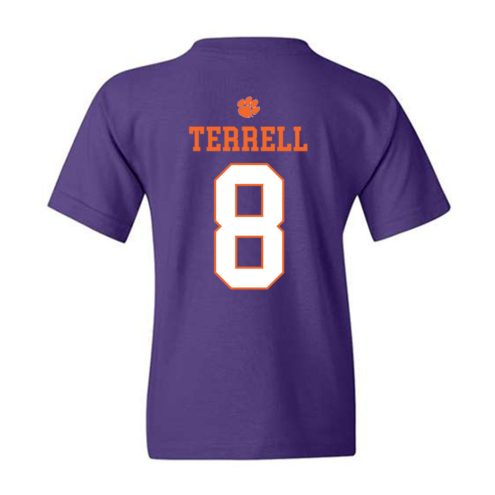 Clemson - NCAA Football : Avieon Terrell - Classic Shersey Youth T-Shirt-1