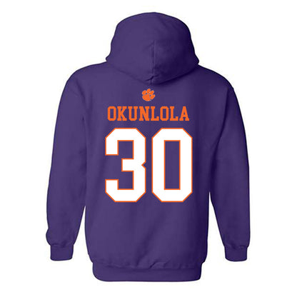 Clemson - NCAA Men's Soccer : Remi Okunlola - Classic Shersey Hooded Sweatshirt