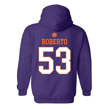 Clemson - NCAA Football : Joseph Roberto - Classic Shersey Hooded Sweatshirt