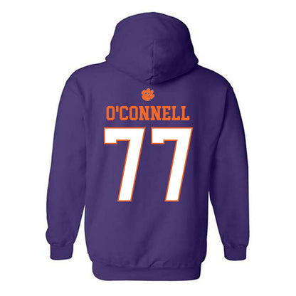 Clemson - NCAA Football : Ronan O'Connell - Classic Shersey Hooded Sweatshirt-1