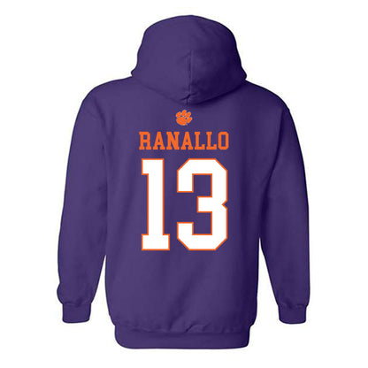 Clemson - NCAA Women's Basketball : Bella Ranallo - Classic Shersey Hooded Sweatshirt