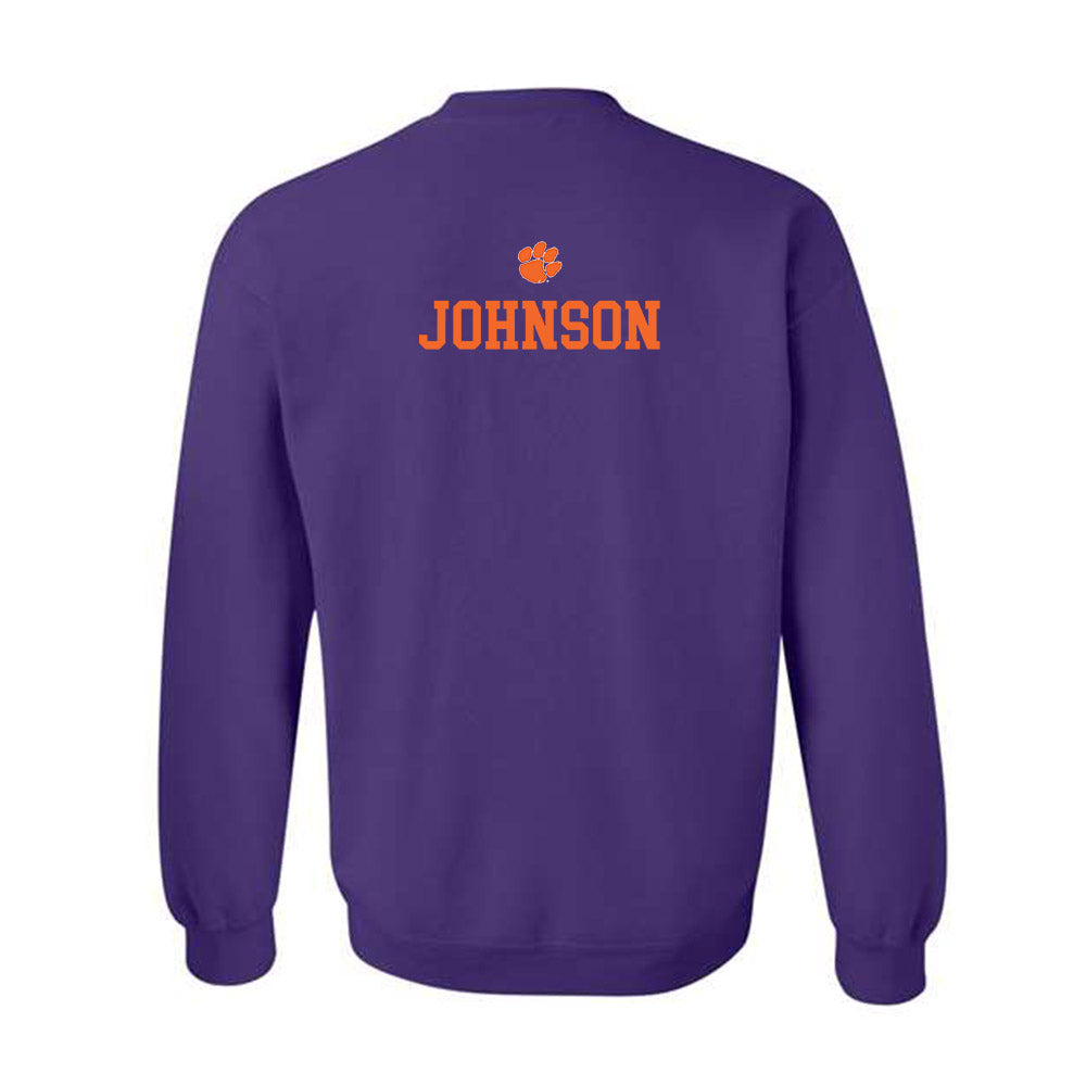 Clemson - NCAA Women's Track & Field : Jessica Johnson - Classic Shersey Crewneck Sweatshirt-1