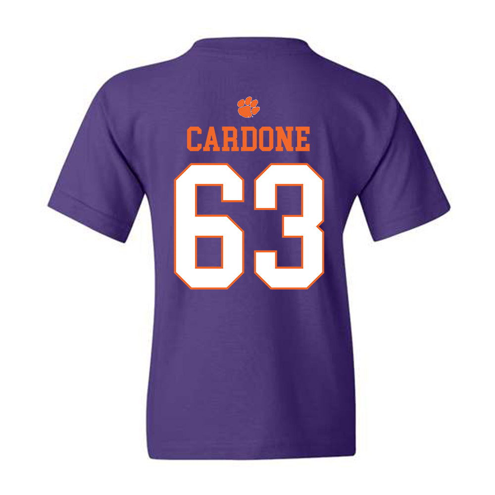 Clemson - NCAA Football : Dominic Cardone - Classic Shersey Youth T-Shirt