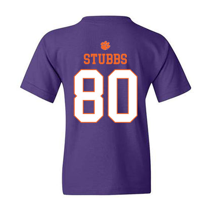 Clemson - NCAA Football : Luke Stubbs - Classic Shersey Youth T-Shirt-1