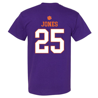 Clemson - NCAA Football : Ricardo Jones - Classic Shersey T-Shirt-1