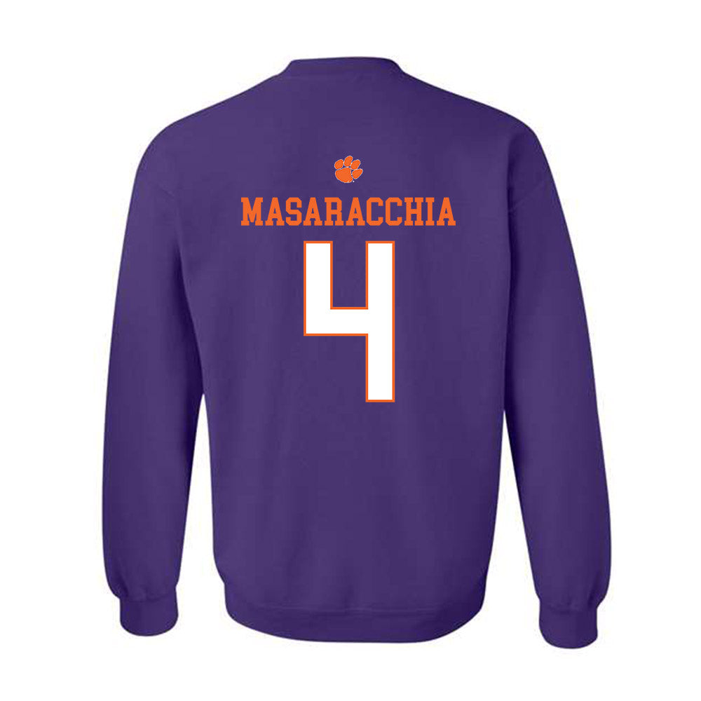 Clemson - NCAA Women's Lacrosse : Paris Masaracchia - Classic Shersey Crewneck Sweatshirt