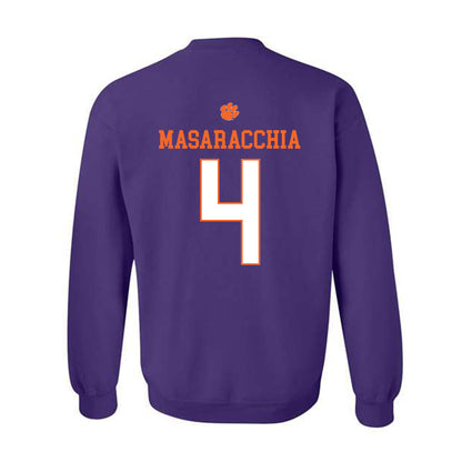 Clemson - NCAA Women's Lacrosse : Paris Masaracchia - Classic Shersey Crewneck Sweatshirt