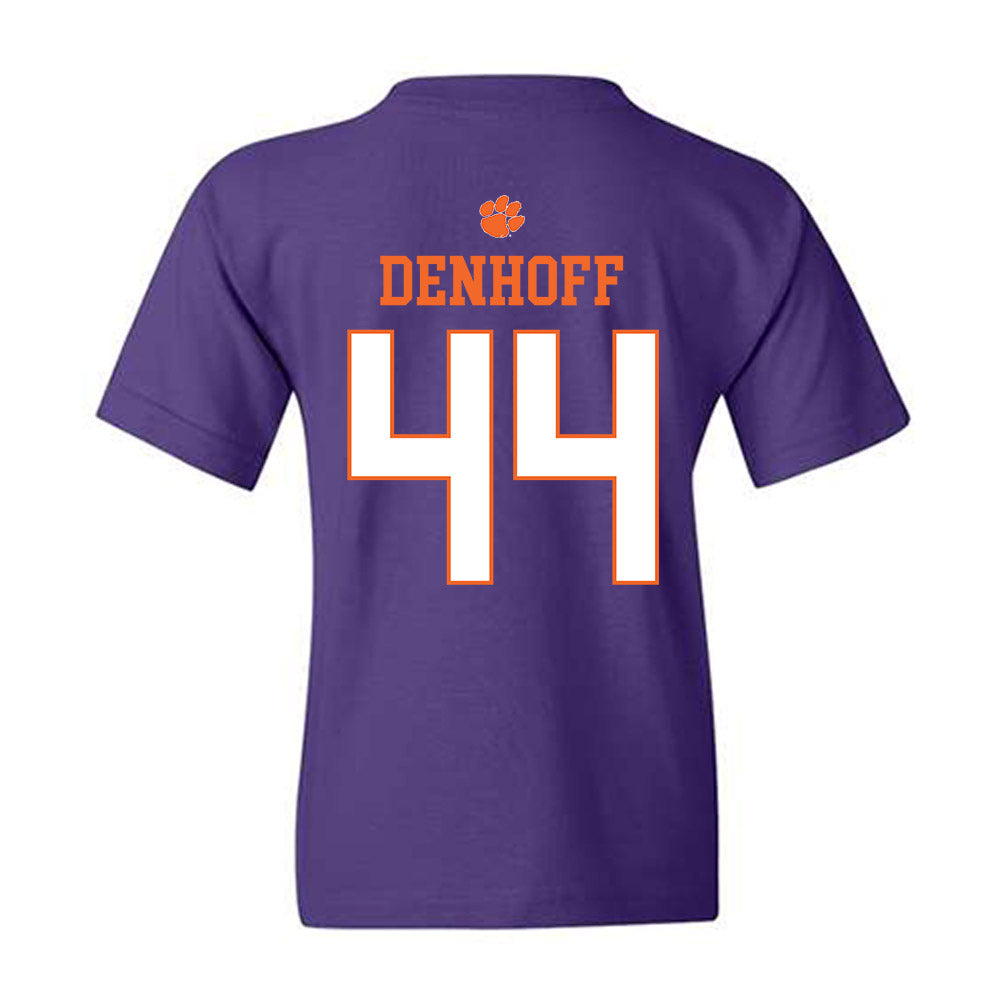 Clemson - NCAA Football : Cade Denhoff - Classic Shersey Youth T-Shirt-1
