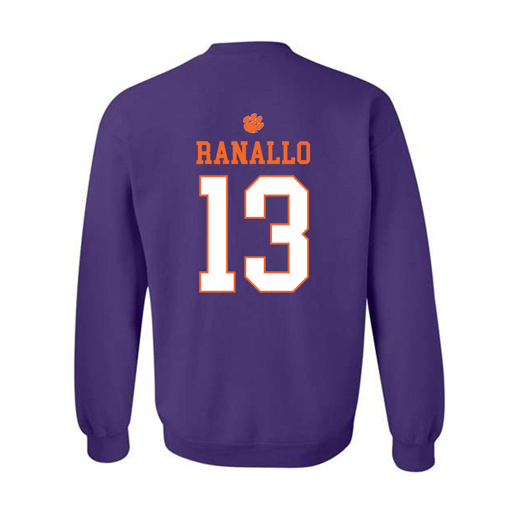 Clemson - NCAA Women's Basketball : Bella Ranallo - Classic Shersey Crewneck Sweatshirt