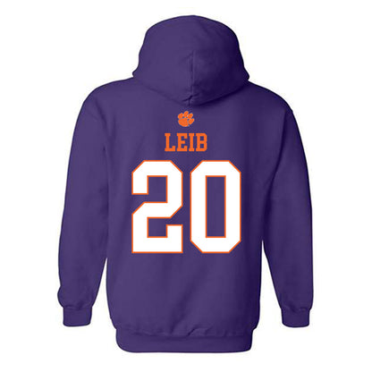 Clemson - NCAA Women's Soccer : Taylor Leib - Classic Shersey Hooded Sweatshirt-1