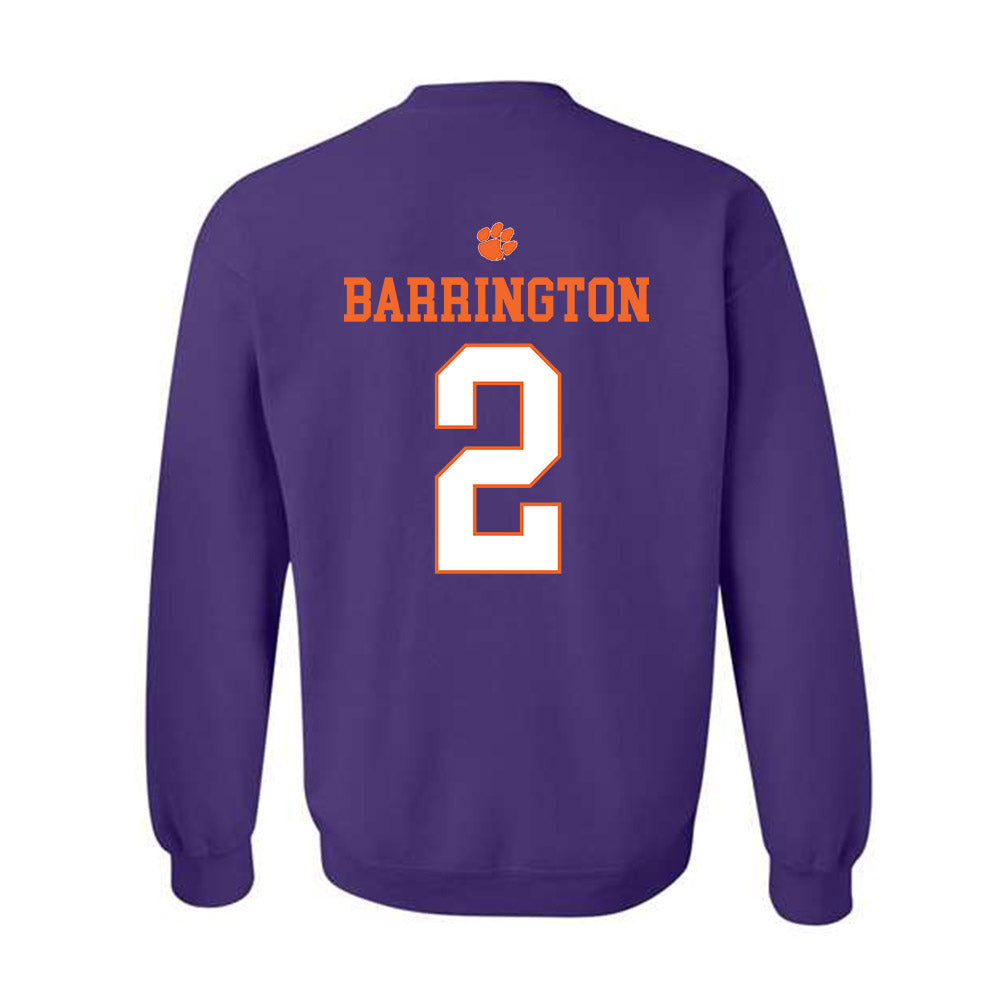 Clemson - NCAA Women's Basketball : Kinsley Barrington - Classic Shersey Crewneck Sweatshirt