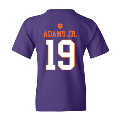Clemson - NCAA Football : Keith Adams Jr. - Classic Shersey Youth T-Shirt-1