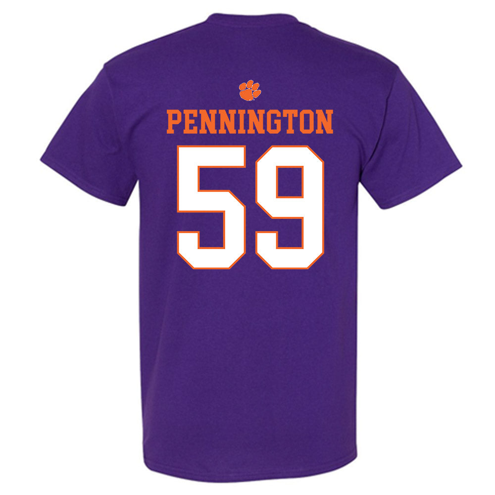 Clemson - NCAA Football : Dietrick Pennington - Classic Shersey T-Shirt-1