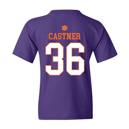Clemson - NCAA Football : Quinn Castner - Classic Shersey Youth T-Shirt-1