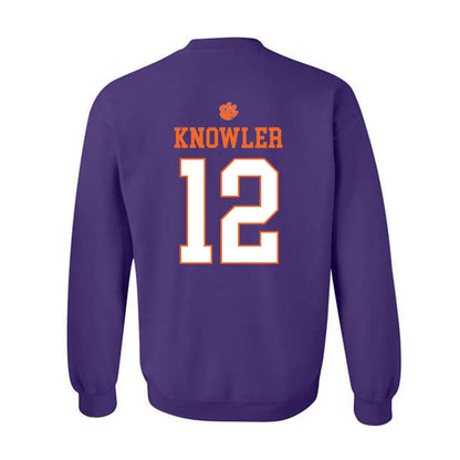 Clemson - NCAA Softball : Julia Knowler - Classic Shersey Crewneck Sweatshirt-1