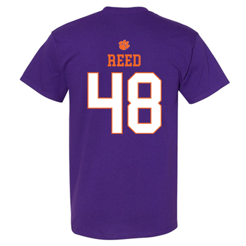 Clemson - NCAA Football : Charlie Reed - Classic Shersey T-Shirt-1