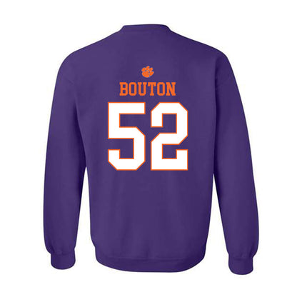 Clemson - NCAA Football : William Bouton - Classic Shersey Crewneck Sweatshirt