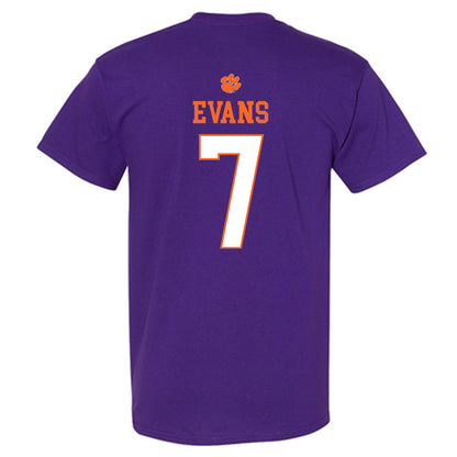Clemson - NCAA Women's Basketball : Summah Evans - Classic Shersey T-Shirt-1
