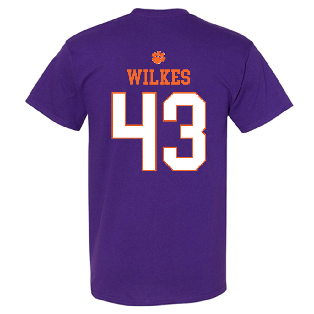 Clemson - NCAA Football : Billy Wilkes - Classic Shersey T-Shirt-1
