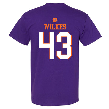 Clemson - NCAA Football : Billy Wilkes - Classic Shersey T-Shirt-1