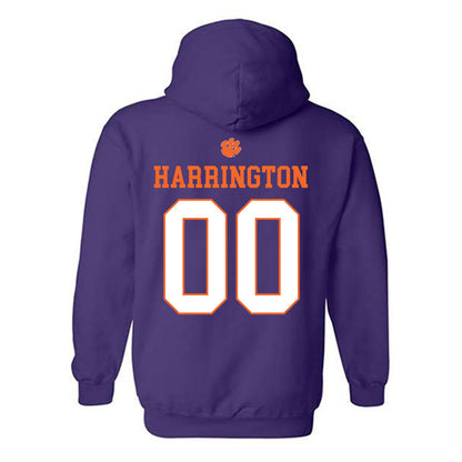 Clemson - NCAA Softball : Mcartney Harrington - Classic Shersey Hooded Sweatshirt-1