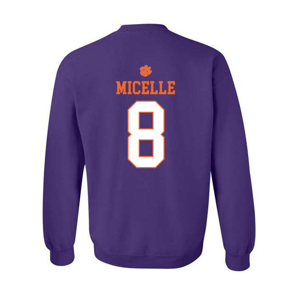 Clemson - NCAA Women's Volleyball : Becca Micelle Micelle - Classic Shersey Crewneck Sweatshirt