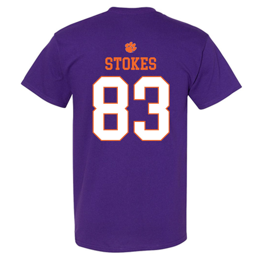 Clemson - NCAA Football : Ethan Stokes - Classic Shersey T-Shirt-1