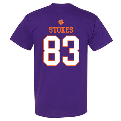 Clemson - NCAA Football : Ethan Stokes - Classic Shersey T-Shirt-1