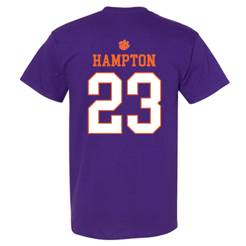 Clemson - NCAA Football : Ashton Hampton - Classic Shersey T-Shirt-1