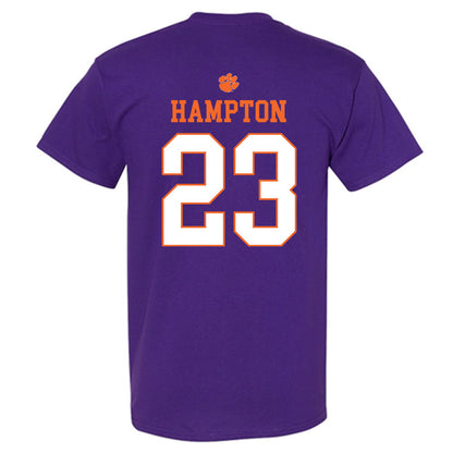 Clemson - NCAA Football : Ashton Hampton - Classic Shersey T-Shirt-1