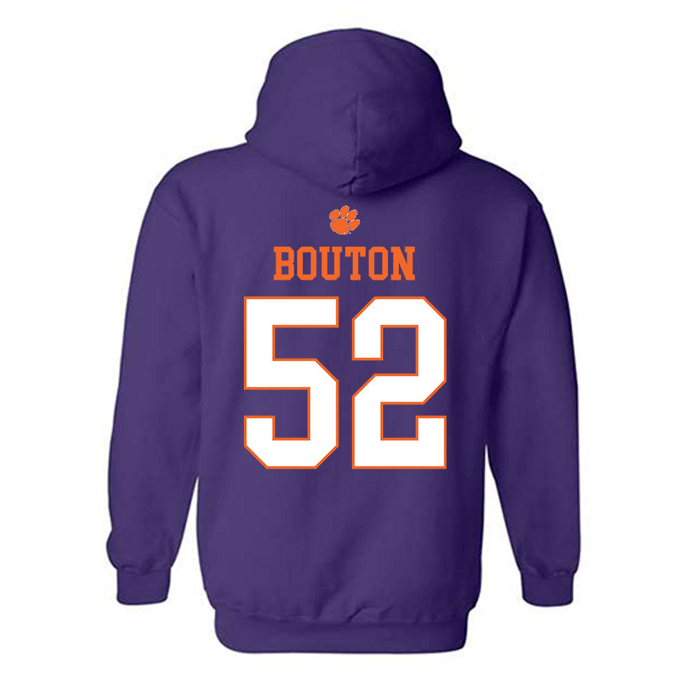 Clemson - NCAA Football : William Bouton - Classic Shersey Hooded Sweatshirt