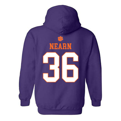 Clemson - NCAA Football : Peter Nearn - Classic Shersey Hooded Sweatshirt-1