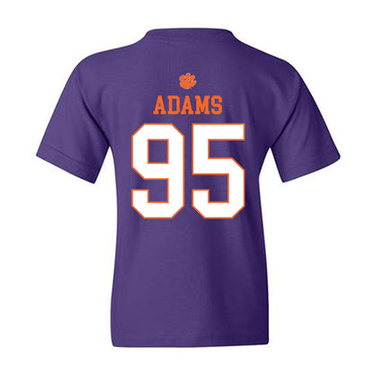 Clemson - NCAA Football : Amare Adams - Classic Shersey Youth T-Shirt-1