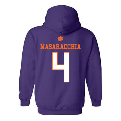Clemson - NCAA Women's Lacrosse : Paris Masaracchia - Classic Shersey Hooded Sweatshirt