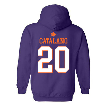 Clemson - NCAA Women's Volleyball : Sophie Catalano - Classic Shersey Hooded Sweatshirt