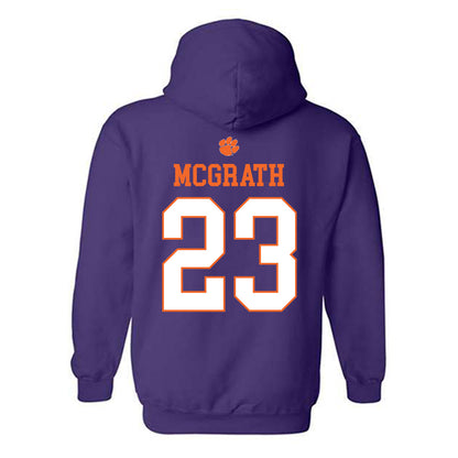 Clemson - NCAA Women's Volleyball : Mia McGrath - Classic Shersey Hooded Sweatshirt