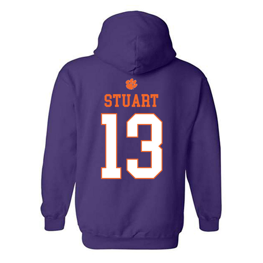 Clemson - NCAA Softball : Abi Stuart - Classic Shersey Hooded Sweatshirt