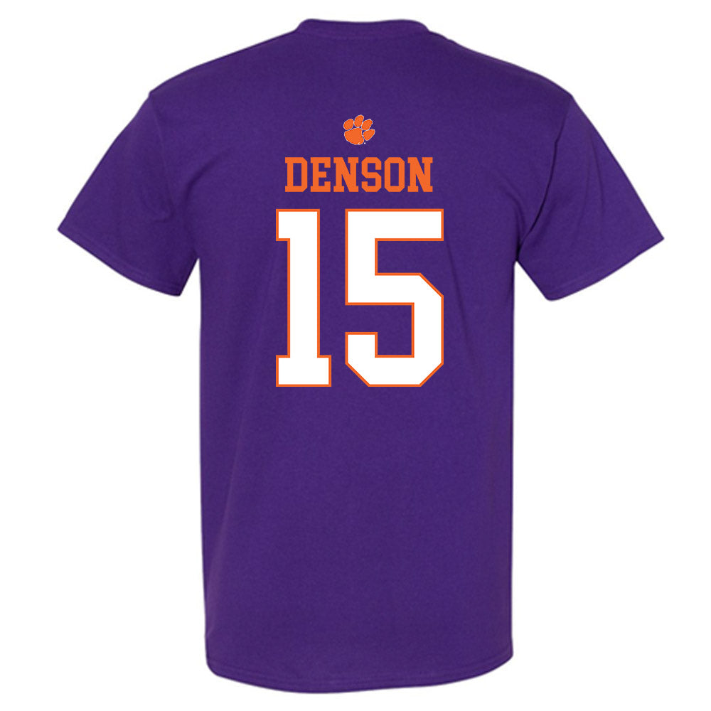 Clemson - NCAA Football : Chris Denson - Classic Shersey T-Shirt-1