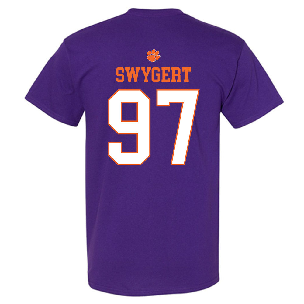 Clemson - NCAA Football : Patrick Swygert - Classic Shersey T-Shirt-1