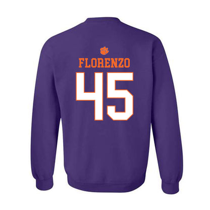 Clemson - NCAA Football : Philip Florenzo - Classic Shersey Crewneck Sweatshirt-1