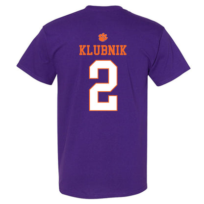 Clemson - NCAA Football : Cade Klubnik - Classic Shersey T-Shirt-1