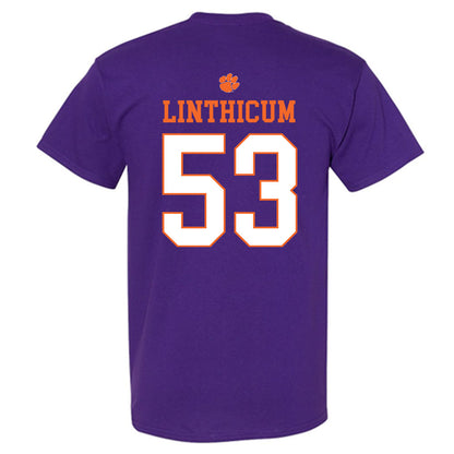 Clemson - NCAA Football : Ryan Linthicum - Classic Shersey T-Shirt-1